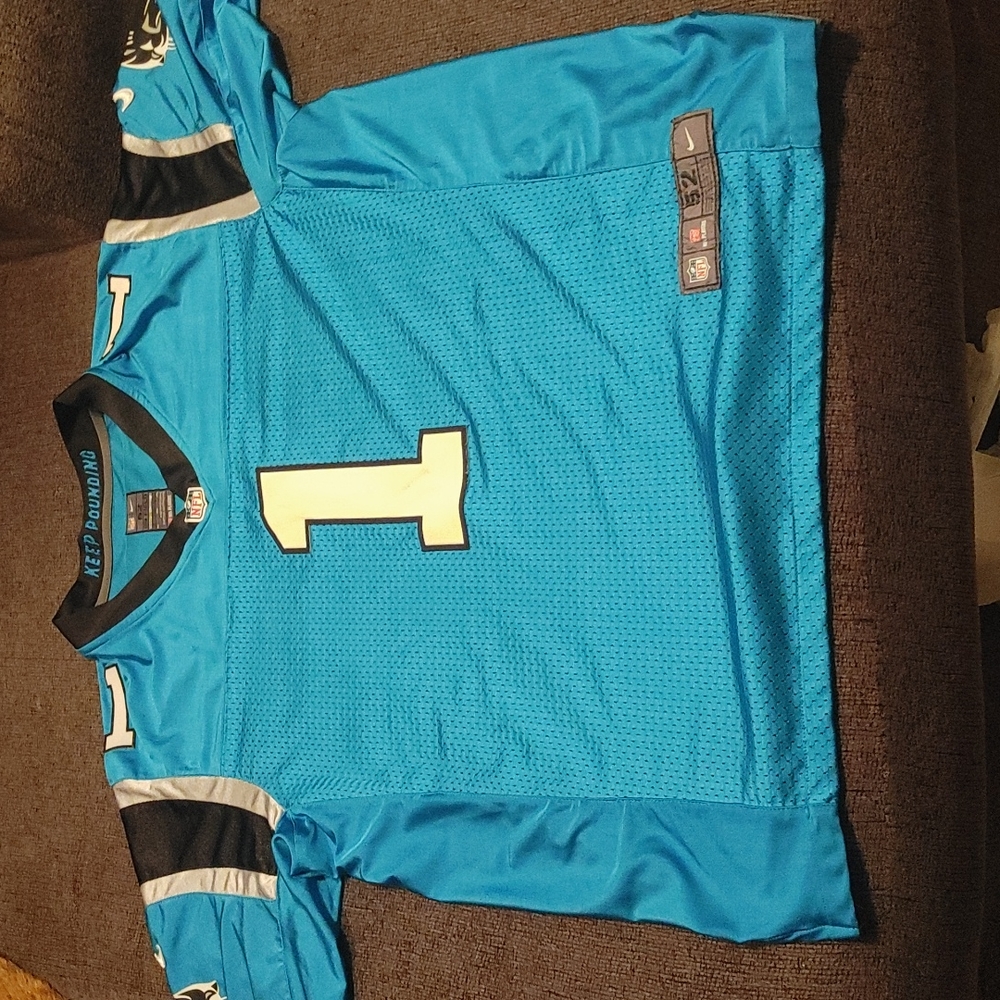 Used Cam Newton Caroline Panthers jersey wash and clean